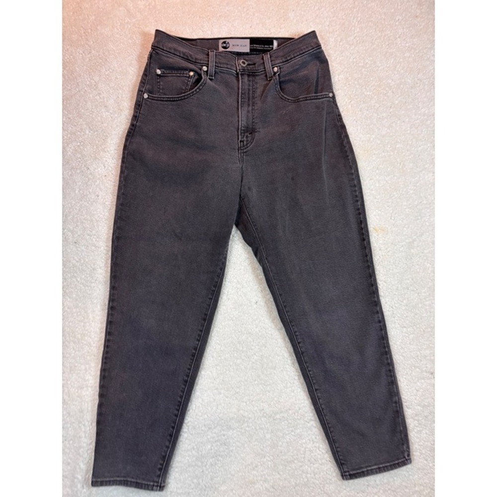 Levi Strauss Co Silver Lab Mom Jeans Dark Wash‎ Size 30